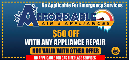 Regular Offers - AFFORDABLE AIR & APPLIANCES REPAIR